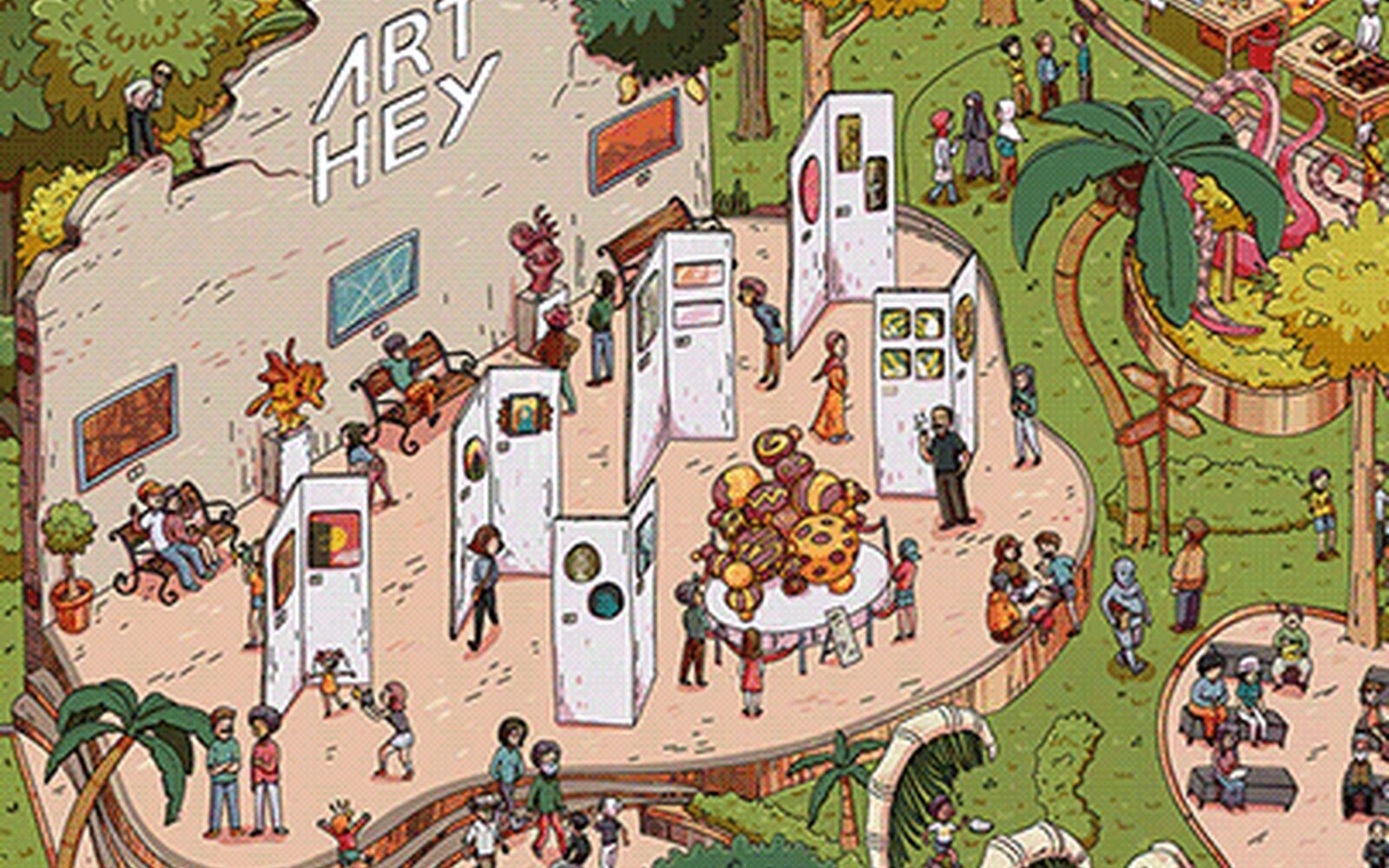Art Hey 6: Alir — Festival Key Visual
